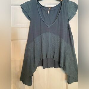 Free People cotton/poly blend shirt. Size small